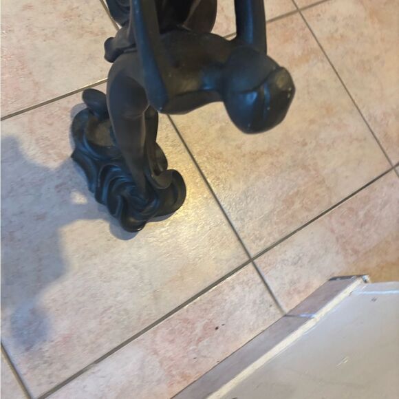 JARU JNO685 FLOOR STAND STATUE Man Lifting Woman in Celebration Sculpture 1985 - Picture 3 of 7